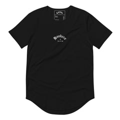 HOOKERS & BLOW Curved Hem T-Shirt