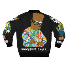 Notorious Bart Black Bomber Jacket