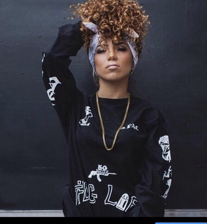 2PAC TATTOO CREWNECK – Cocaine & Caviar