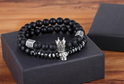 Skeleton & Crown Combination Accessories Hand Jewelry