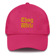 THUG WIFE DAD'S HAT GOLD