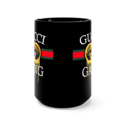 GUCCI GANG DRIP Black Mug 15oz