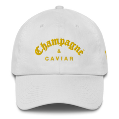 Champagne & Caviar Dad'S  Hat Gold