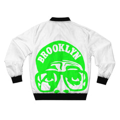 Brooklyn Lime Green Bomber Jacket
