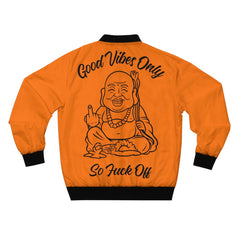 GOOD VIBES ONLY BOMBER JACKET
