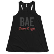 Bae Bacon and Eggs  Racerback Tank Top